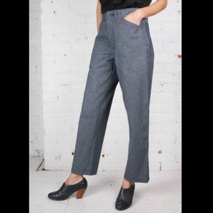 Gravel & Gold mini stripe Painter Pants